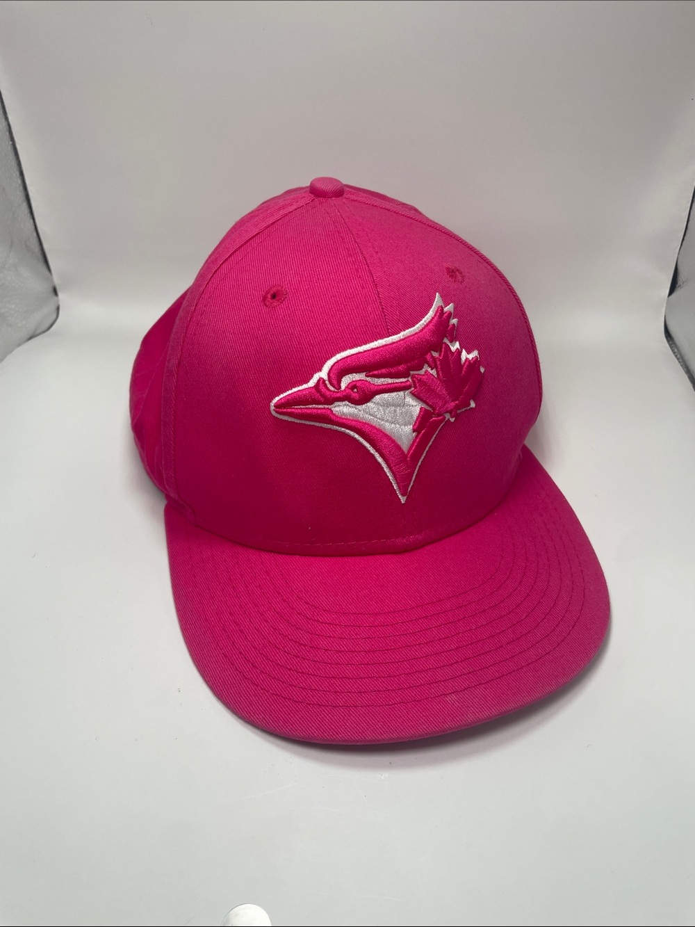 New Era Pink Toronto Blue Jays Fitted Cap - 8